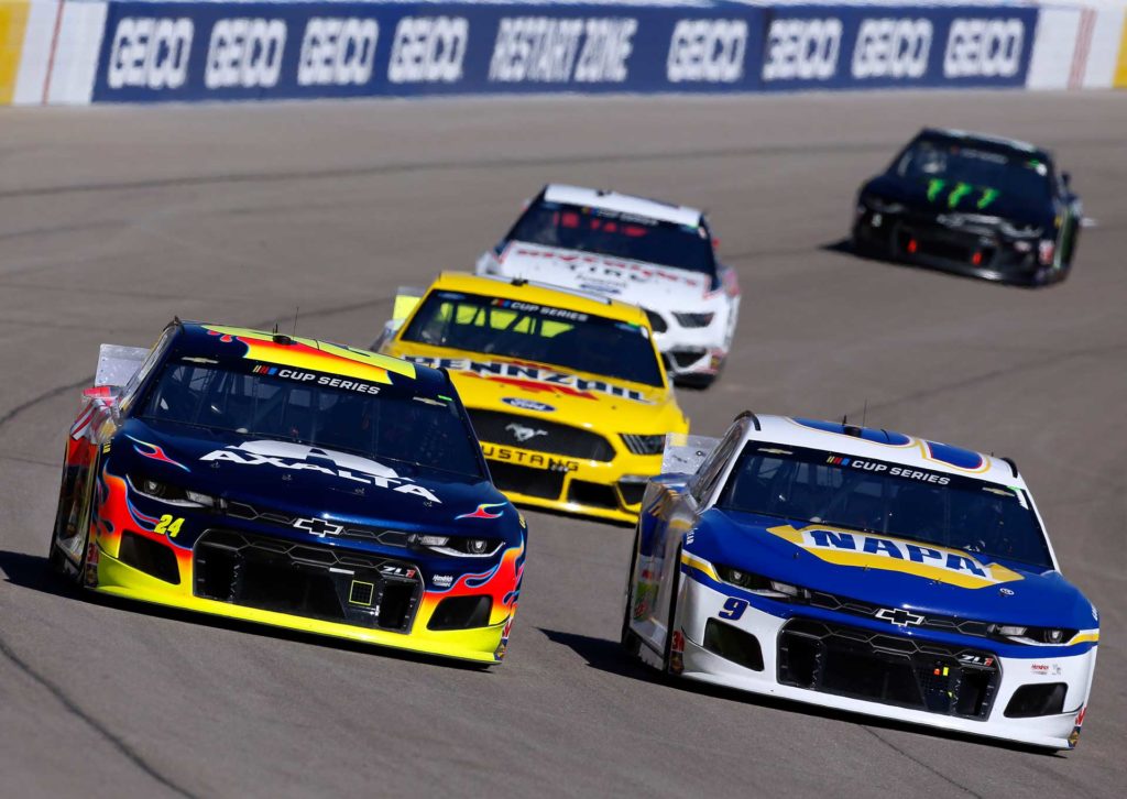 A strong day unraveled late in the Pennzoil 400 for Hendrick Motorsports drivers.